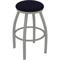 Budget 😉 Holland Bar Stool XL 802 Misha 30" Ladderback Swivel Bar Stool With Anodized Nickel Finish And Canter Twilight Seat 😍