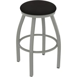 Cheapest 🎉 Holland Bar Stool XL 802 Misha 30" Swivel Bar Stool With Anodized Nickel Finish And Canter Espresso Seat 💯