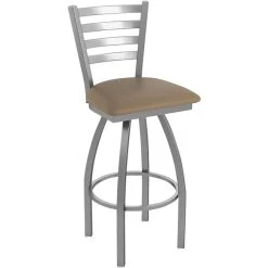 Best reviews of 👍 Holland Bar Stool Ladderback Swivel Stainless Steel Outdoor Bar Stool With Breeze Farro Seat 💯